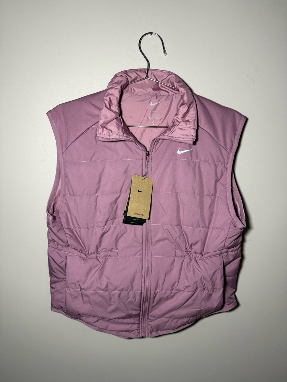 Nike Women's Therma-FIT Repel Synthetic Fill Running Vest Daybreak Sz S NWT
